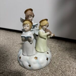 The San Francisco Music Box Company Scene Music Box Angels 1995